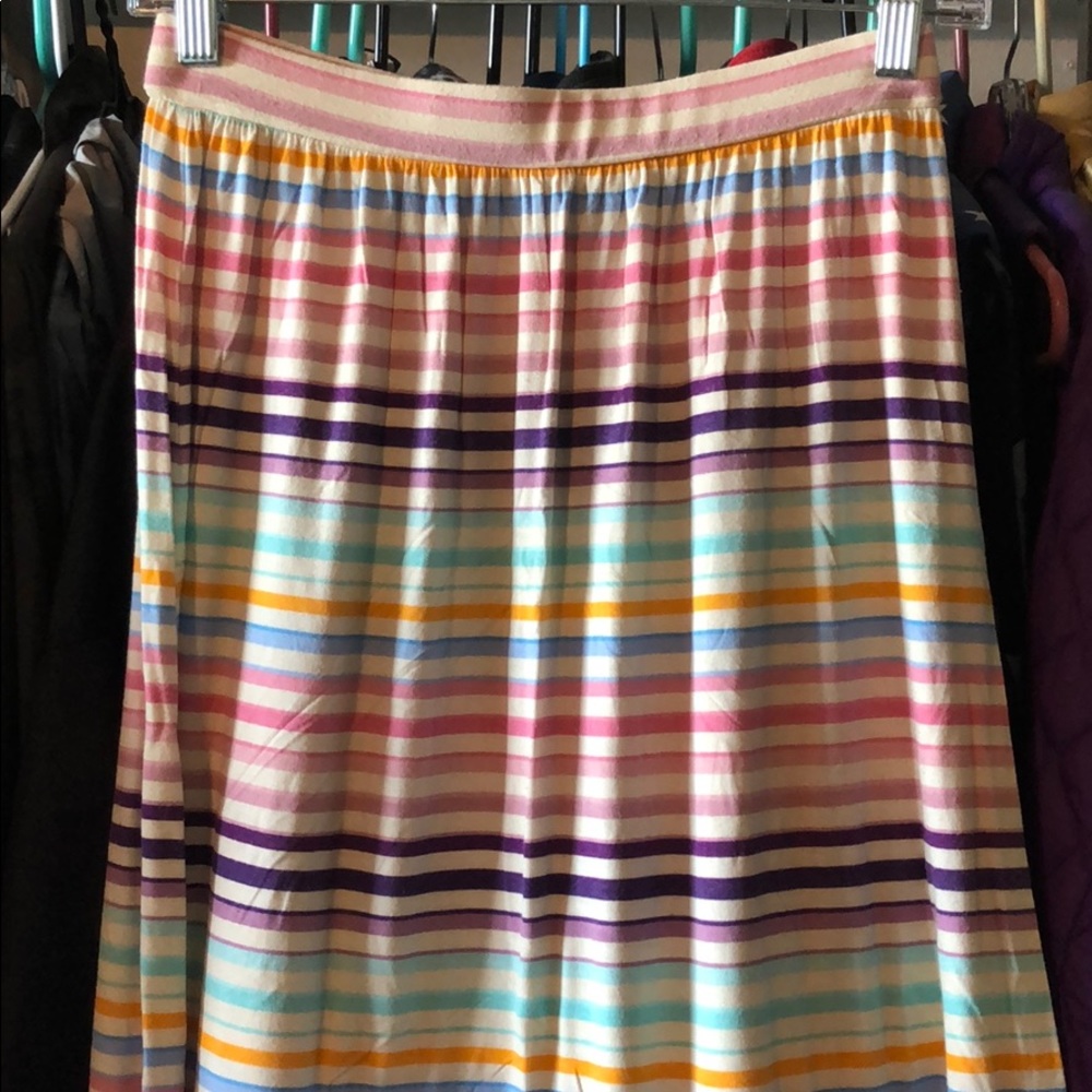 🚫 SOLD 🚫 LOFT Rainbow Maxi Skirt